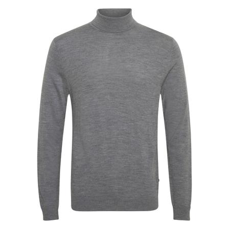 Matinique, MAparcusman Merino Turtleneck Grijs, Heren, Maat:L