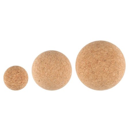 Massagebollar i kork 3-pack
