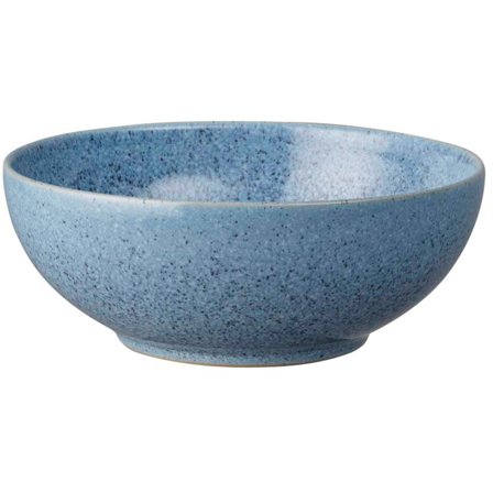 Denby Studio Blue Frokostskål 17 cm, Flint' - 'Flint (lys blå)