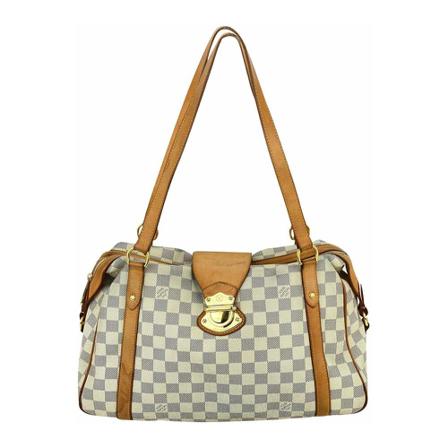Louis Vuitton Vintage Pre-owned Shoulder Väska beige, Dam Vintage Väskor, Dam, Storlek: ONE SIZE