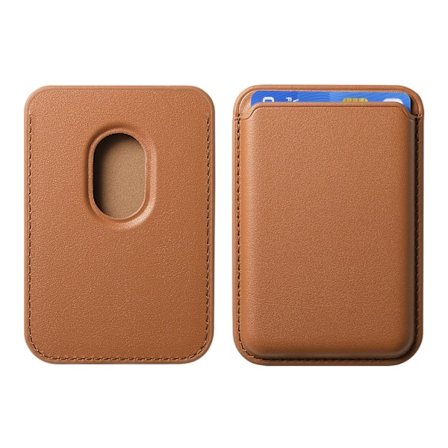 Unisex Plånbok, Magsafe Korthållare För Iphone 16 /15/14 /13/12 (Brun)