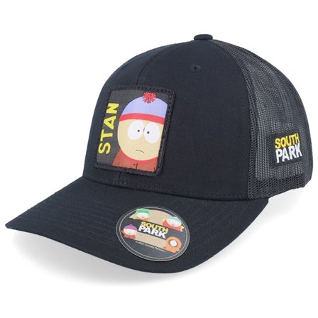 South Park - Black trucker Czapka Z Daszkiem - Stan Marsh Patch Black Trucker @ Hatstore