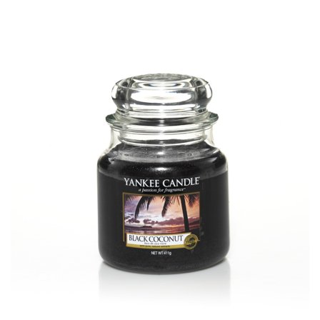 Yankee Candle Jar Candles Black Coconut 411gr - Candela Profumata
