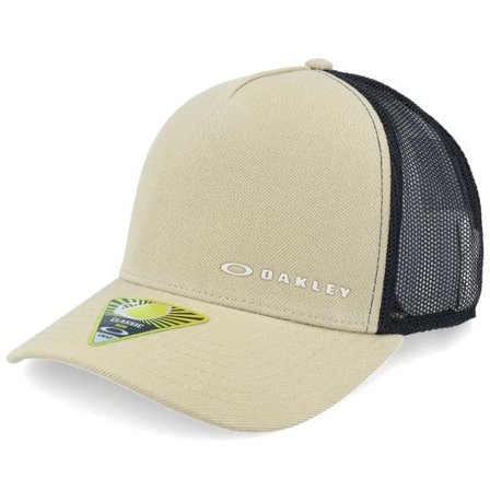 Oakley - Beige trucker Keps - Chalten Cap Pebble/Mist Trucker @ Hatstore