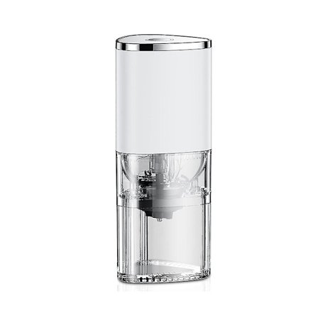 Sähköinen kahvimylly, automaattinen kartiomainen kahvipapujen jauhin säädettävällä kartiolla, kannettava