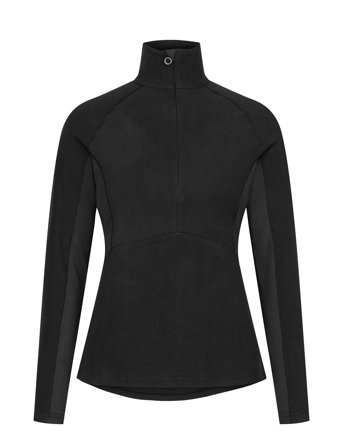 Fusion Fleece Half Zip Black Johaug