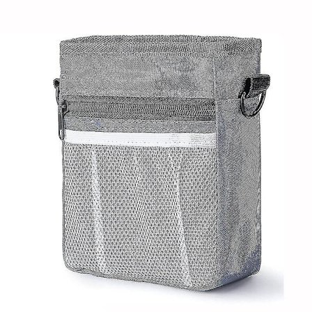 Koiran herkkupussi koulutukseen - sisäänrakennettu ulostepussien annostelija, harmaa