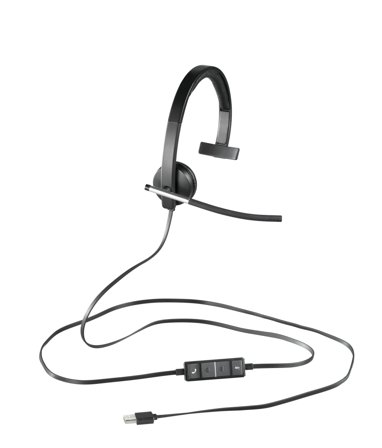 Logitech USB Headset Mono H650e - hodesett