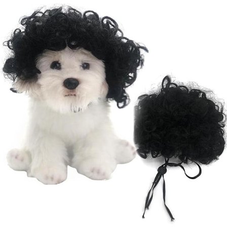 Hauska Koiran Ja Kissan Cosplay-Peruukki, Lemmikkieläinten Asut, Kissalle Pukeutumiseen, ZQKLA