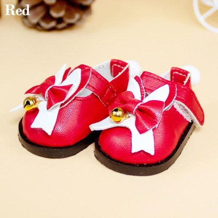 20 cm dockskor Casual RÖDA