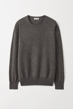 Soft Goat - Men's Classic Crewneck - Men cashmere sweater - S - Wood