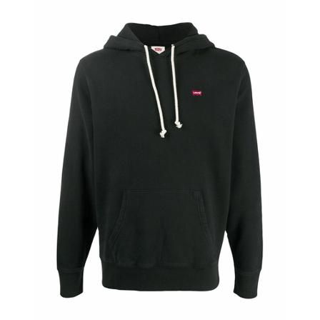 Levi's, Hoodie Zwart, Heren, Maat:S