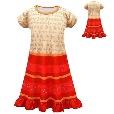 Tjejer Encanto Dolores Princess Cosplay Finklänningar 4-12 år