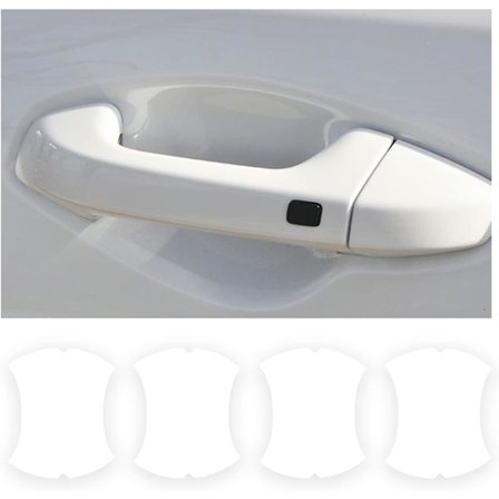 4-pakks dørhåndtakbeskyttere for bil, universelle anti-ripes