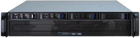 INTER-TECH IPC 2U-2404S - rackmonterbar - 2U - mikro ATX