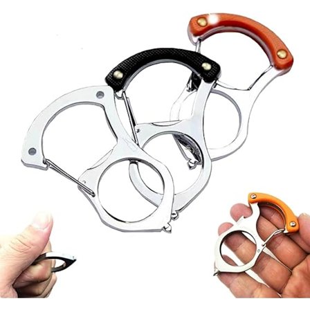 Nyckelspänne självskydds krok, multifunktionell bilnyckelspänne självskydds krok, bärbar nyckelhållare för bil