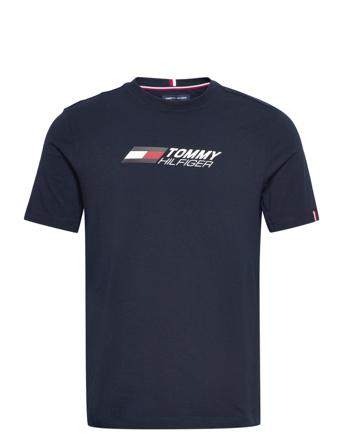 Essentials Big Logo S/S Tee T-shirt Navy Tommy Hilfiger