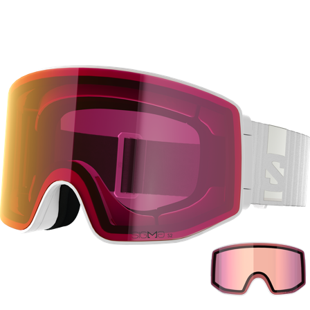 Salomon - Skidglasögon Skidglasögon Sentry Prime Sigma +1lens - White