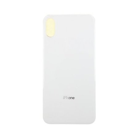 iPhone X Baksida Med Bakglas - Vit