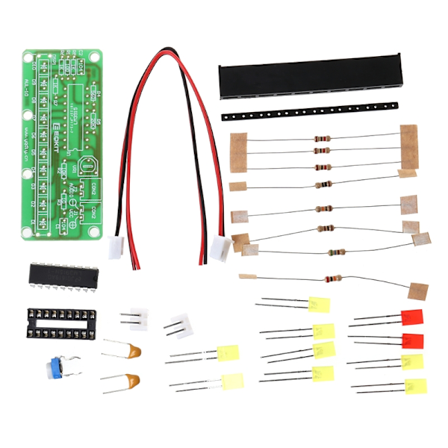 LM3915 o Signal o Nivåindikator DIY Kit Elektronisk Övning Lärande