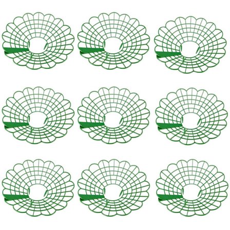 9 stk. - Jordbærstativ - jordbærvoksestativer - planteholder - runde jordbærstøtter