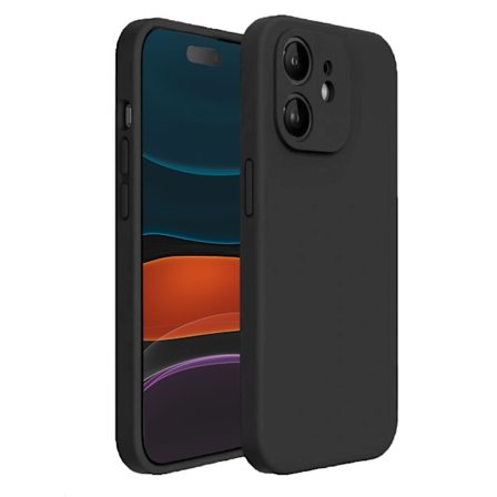 iPhone 11 Skal - Matt Svart med Kameraskydd | Slitstarkt och Stilrent Skydd