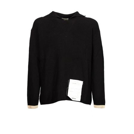 Ballantyne Sweatshirts Sort, Herre