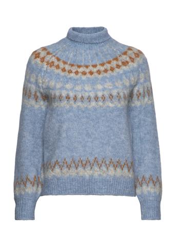 Yasista Ls Knit Pullover S. Pullover Grå YAS