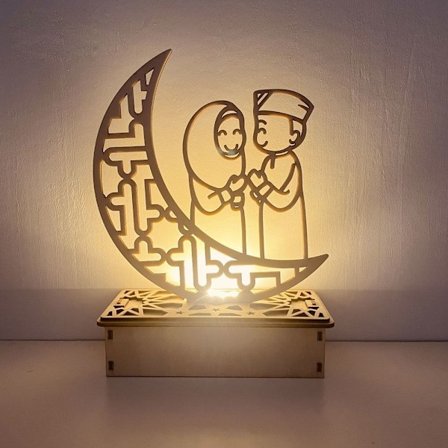 Eid Mubarak Pynt Ramadan Dekoration A A