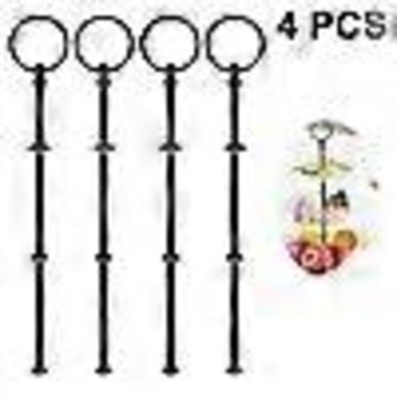 Sæt 3-lags kageopsats hardware - Etagefad hardware - Dessert serveringsfad stativ håndtag fittings til kageopsats