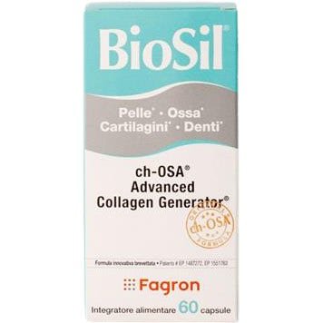 Biosil 60 Capsule Integratore per Pelle Capelli e Unghie