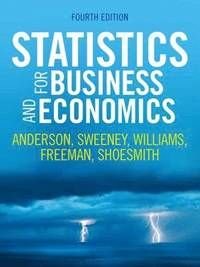 Statistics for Business and Economics, ISBN: 9781473726567