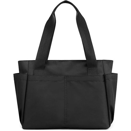 Nylon Tote Taske til Kvinder, Multi-lomme Casual Skuldertaske Vandtæt Shopping Håndtasker