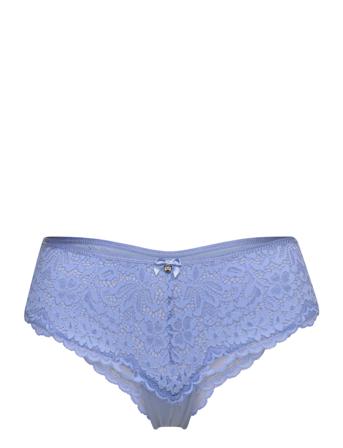 Rose Brazilian Sh R Lingerie Panties Brazilian Panties Blå Hunkemöller