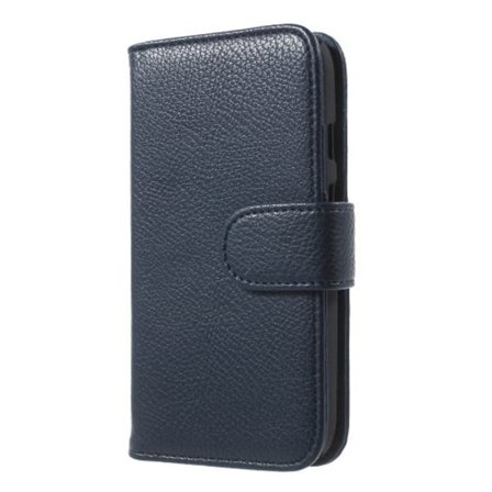 Plånboksfodral till Motorola Moto E (2nd Gen) - Mörkblå