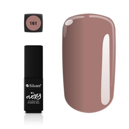 Silcare - Flexy - Hybrid Gel - Color: 161 - 4,5 Gram Brun