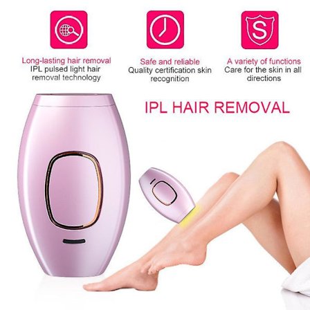 Professional Ipl Epilator Laser Hair Removal Photoepilator Machine Hair Remover Face Body Photo Permanent Pulsed Light Device