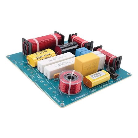 2 stk. 300W 3-veis diskant mellomtone basshøyttaler frekvensdeler delefilter