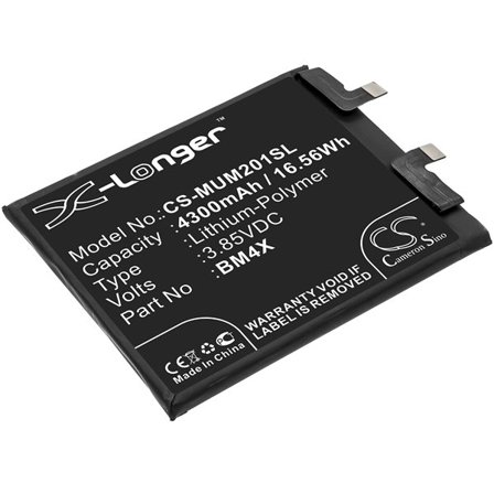 Batteri till SmartPhone, Mobil för Xiaomi Mi 11 5G, M2011K2C, M2011K2G m.fl.