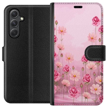 Yhteensopiva Lompakkokotelo Samsung Galaxy A05s Petal Reverie Soft Blush