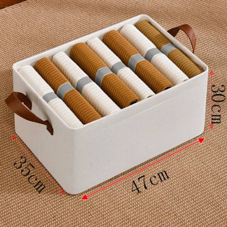 Tøj Opbevaringsboks Undertøj Opbevaringsskuffe L-47X35X30CM