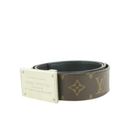 Louis Vuitton Vintage, Pre-owned Leather belts Bruin, Heren, Maat:ONE Size