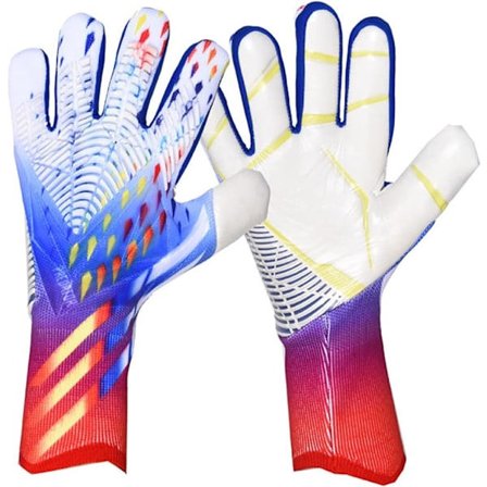 Maalivahdin Käsineet Nuorten Jalkapallokäsineet Ammattimaiset Lateksi Jalkapallokäsineet Miehille Sormisuojalla Harjoitusotteluun TO TO Koko 6