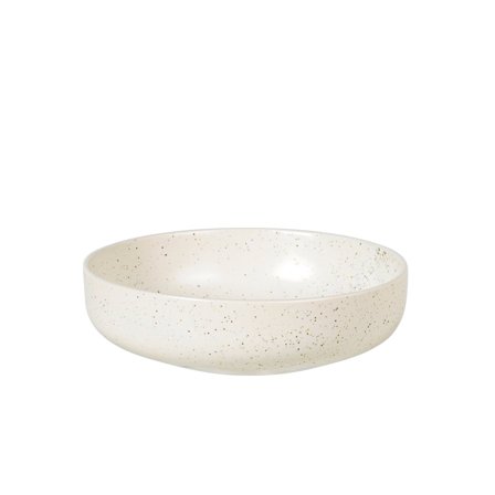 Broste Nordic Vanilla kulho 17 x 5 cm, matala