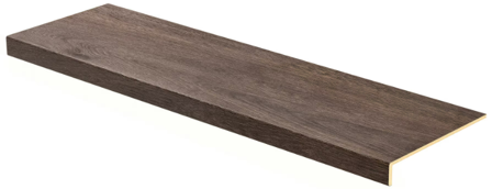 Lundbergs 81709 Enkelttrin egetræ 1300x368x9 mm, Trapper & rækværk