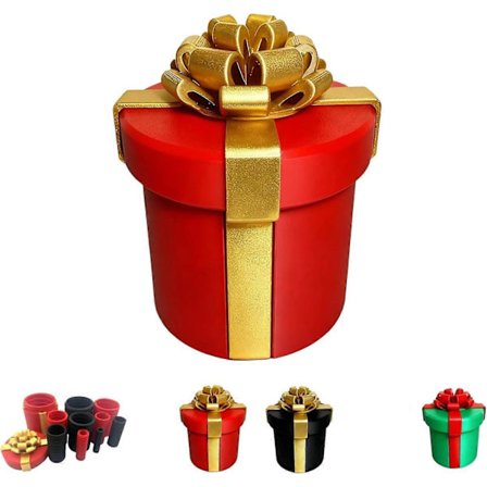 Iriterende Nestet Skrue Gaveeske, Iriterende Gaveeske, Standard Pengegaveeske, Pengepuslespillboks for Kontantgave, Gjenbrukbare Spøkegaveesker til 