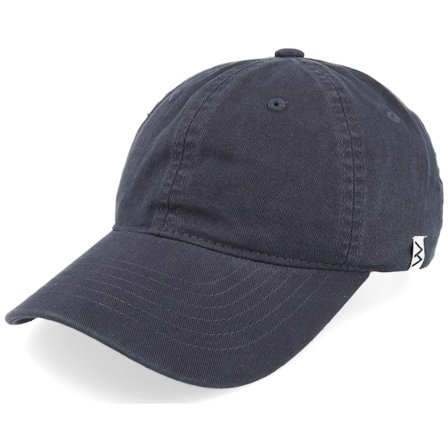 Wei - Blue - unconstructed - Cap - Wai Washed Cotton Blue Mom Cap - Hatstore