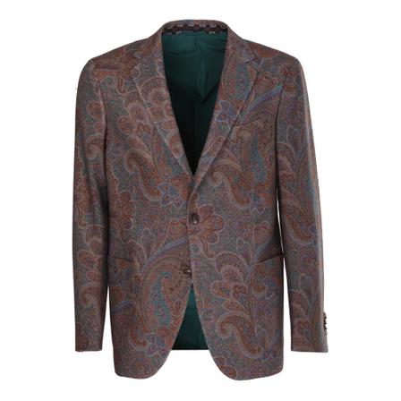 Etro, Jacket Brązowy, Mężczyzna, Rozmiar: M
