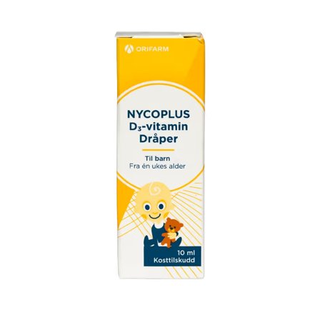 Nycoplus D3-vitamin dråper 10 ml