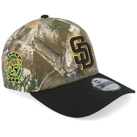 New Era - MLB Camo adjustable Czapka Z Daszkiem - Hatstore Exclusive x San Diego Padres National Park 9FORTY 25th Realtree/Black A-frame Adjustable @ 